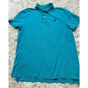 Men’s Turquoise Polo shirt size Medium by Express